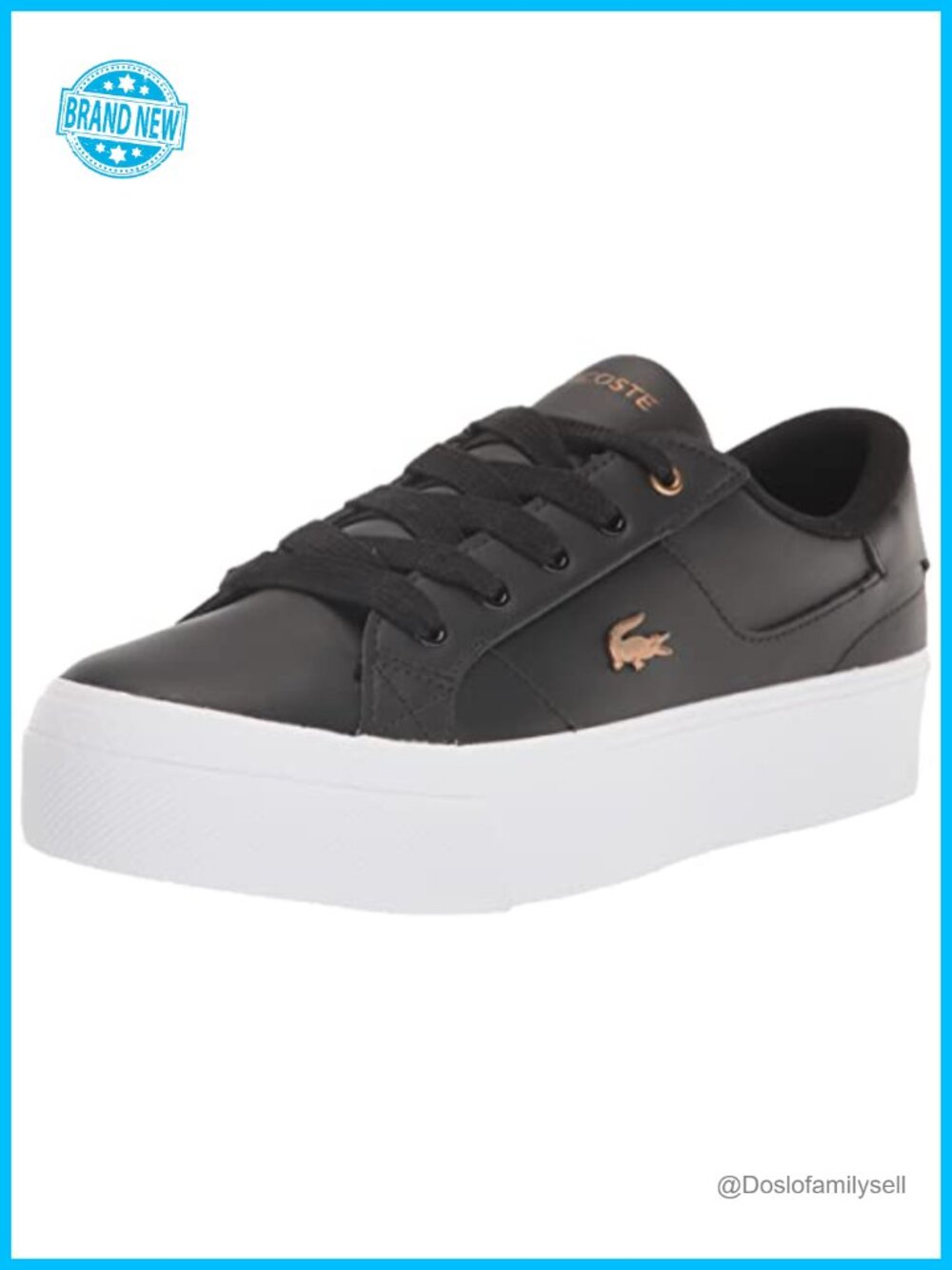 Ziane Platform Sneaker with Leather Upper and Mesh Lining